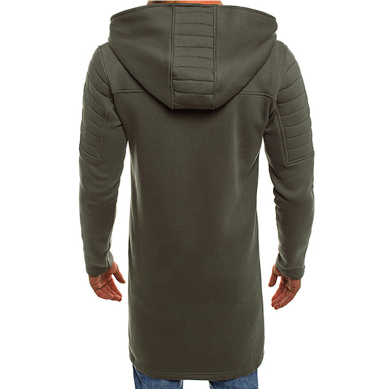 Hooded Men's Arm Striped Mid-Length Pants Casual