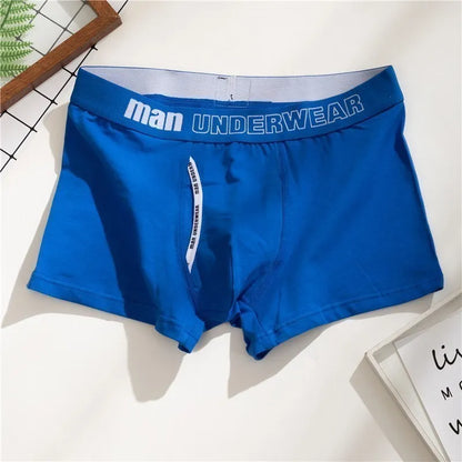 Mens Boxers 100% Cotton Underwear Sleep Underpants Men Panties Shorts Comfortable Plus Size Mens Underwear Boxer Hombre Men 4XL