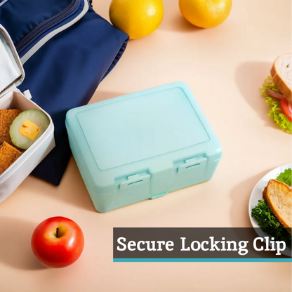 Mint Green 2 Section Lunch Box | Grub Tub