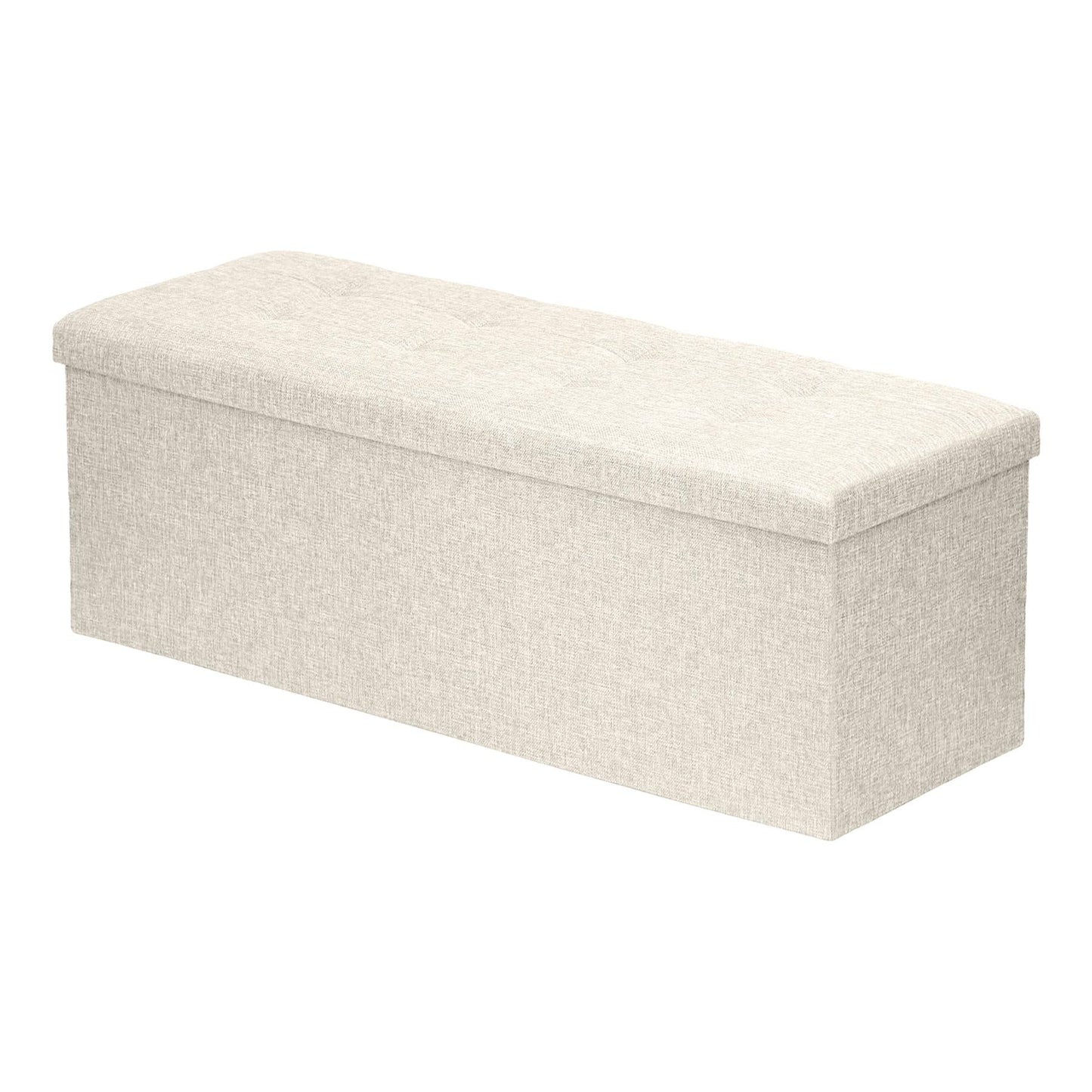 Foldable Storage Ottoman - 111 x 37 x 39cm