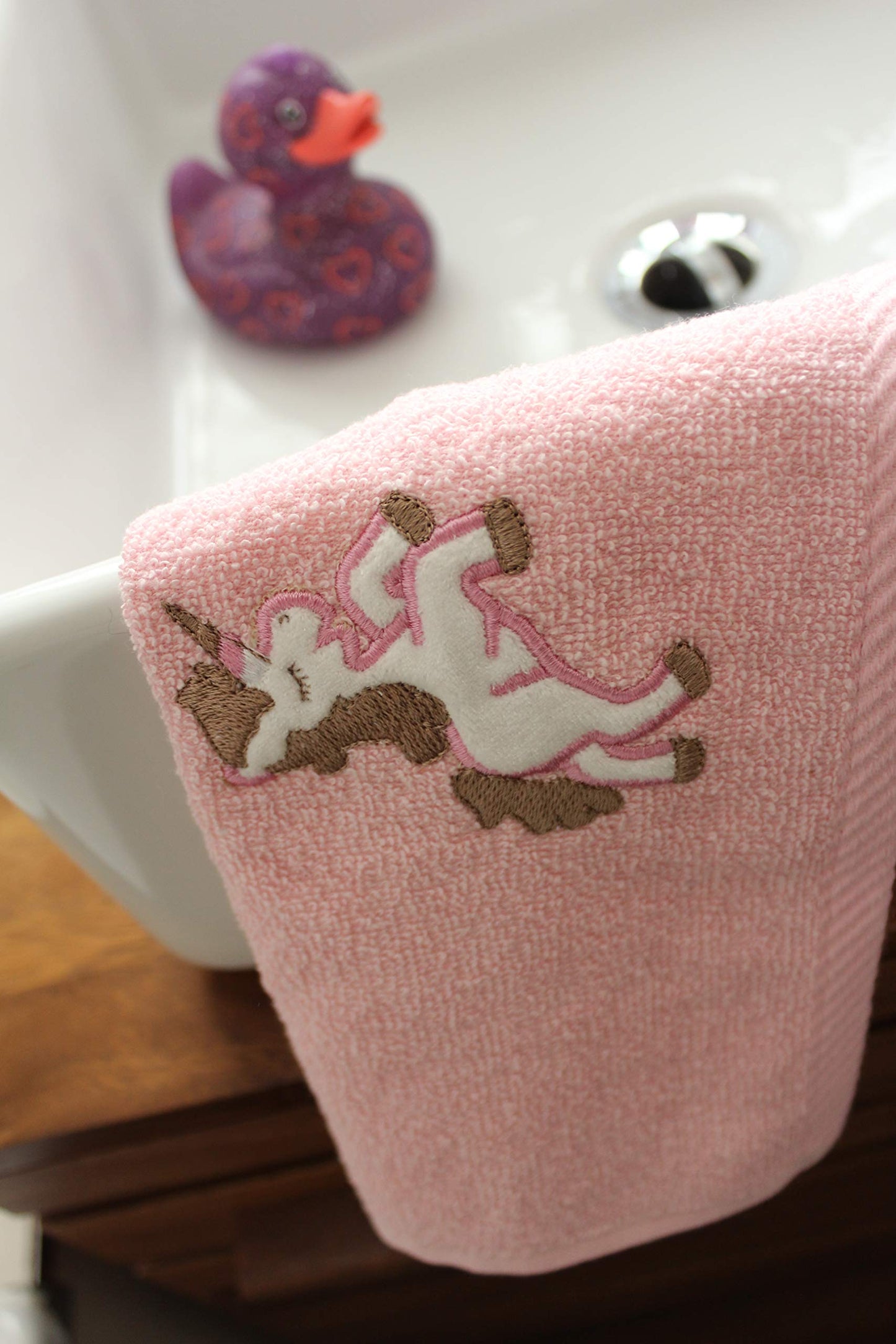 Pack of 2 Unicorn Face Cloth