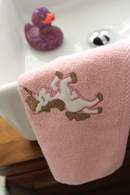 Pack of 2 Unicorn Face Cloth
