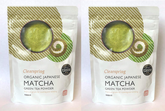 (2 Pack) - Clearspring - Org Matcha Green tea Premium | 40g | 2 PACK BUNDLE