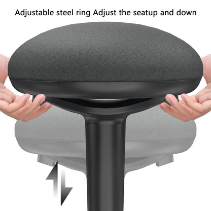 Ergooffile Ergonomic Standing Stool, Height Adjustable Perching Chair