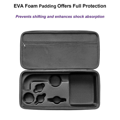 EUGOOCX Hard Travel Case Compatible with Dyson Hair Dryer HD17 HD18, EVA Carrying Storage Bag for Supersonic R Hairdryer and Accessories
