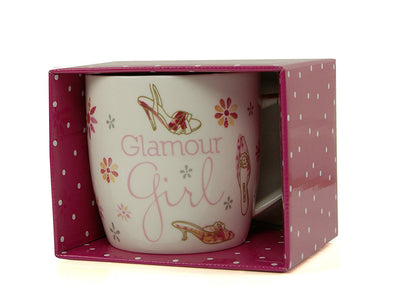 Gift For Her Flower Collection Beautiful Mug In Gift Box New Glamour Girl