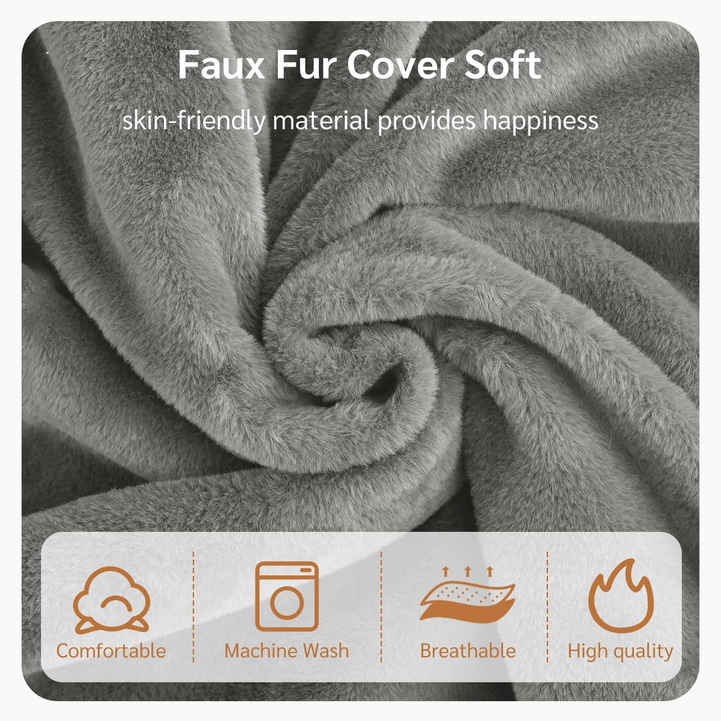 MAXYOYO Bean Bag Bed Folding Sofa Bed Floor Mattress for Adults, Extra Thick 6 Fold Floor Sofa Floor Couch for Bedroom Living Room, Gray, 100x240 cm