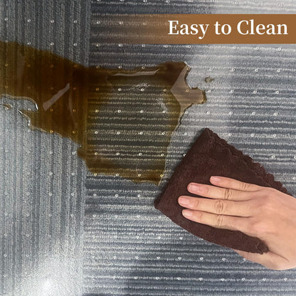 MESHDO Office Chair Mat for Carpet, 114 X 135 X 0.22CM Desk Chair Mat for Carpet Floors