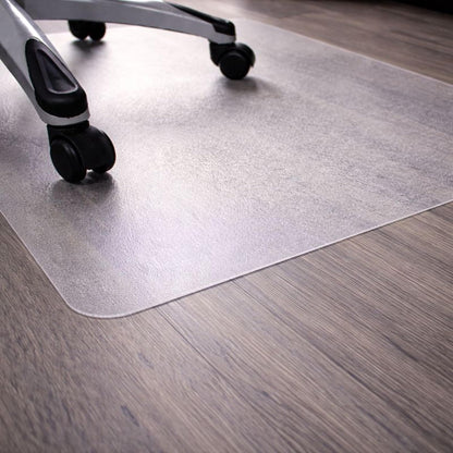 Marvelux Large Polycarbonate Office Chair Mat for Hard Floors, 120 x 150cm