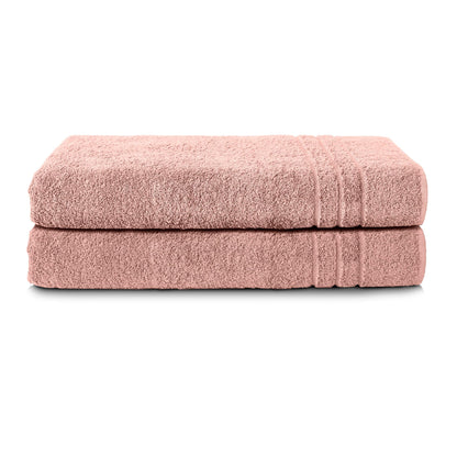 Komfortec Jumbo Bath Towels, 100% Cotton, Quick Dry, 80x200, Pink