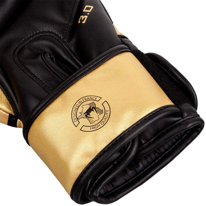 Venum, Challenger 3.0 Boxing Gloves, Unisex Adult, 12 Oz, Black/Gold