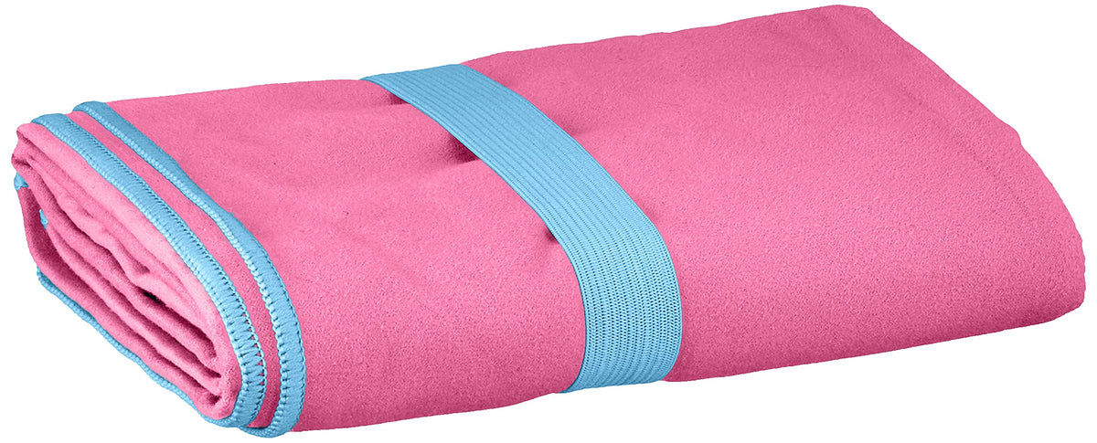 Playshoes Unisex Multifunctional Bath Towel Microfibre Portable Blanket Pink 60 x 120 cm