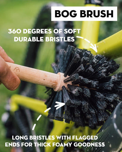 Peaty's Bicycle Brush Set Single