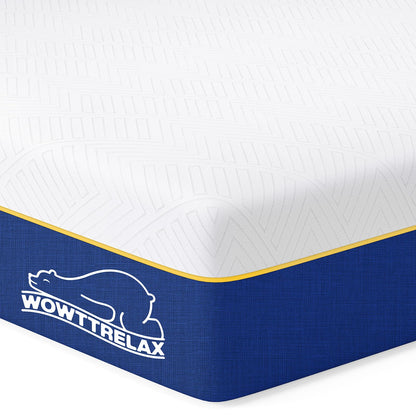 wowttrelax 4ft small double mattresses memory foam Medium, 120x190x15 cm