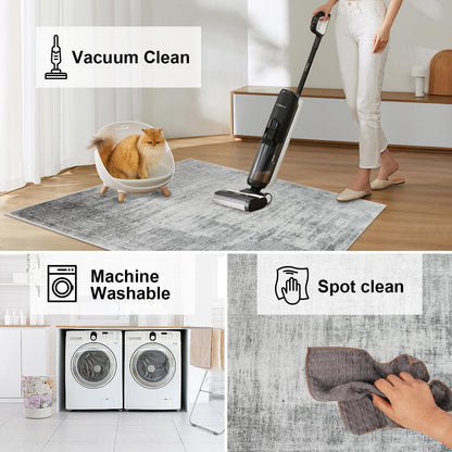 Office Chair Mat 120 x 150 cm, Floor Protector for Office Chair, Anti-Slip