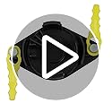 20 Pcs Blades RAC158 + RAC155 Double Serrated Blade Head, Compatible with Ryobi Strimmer