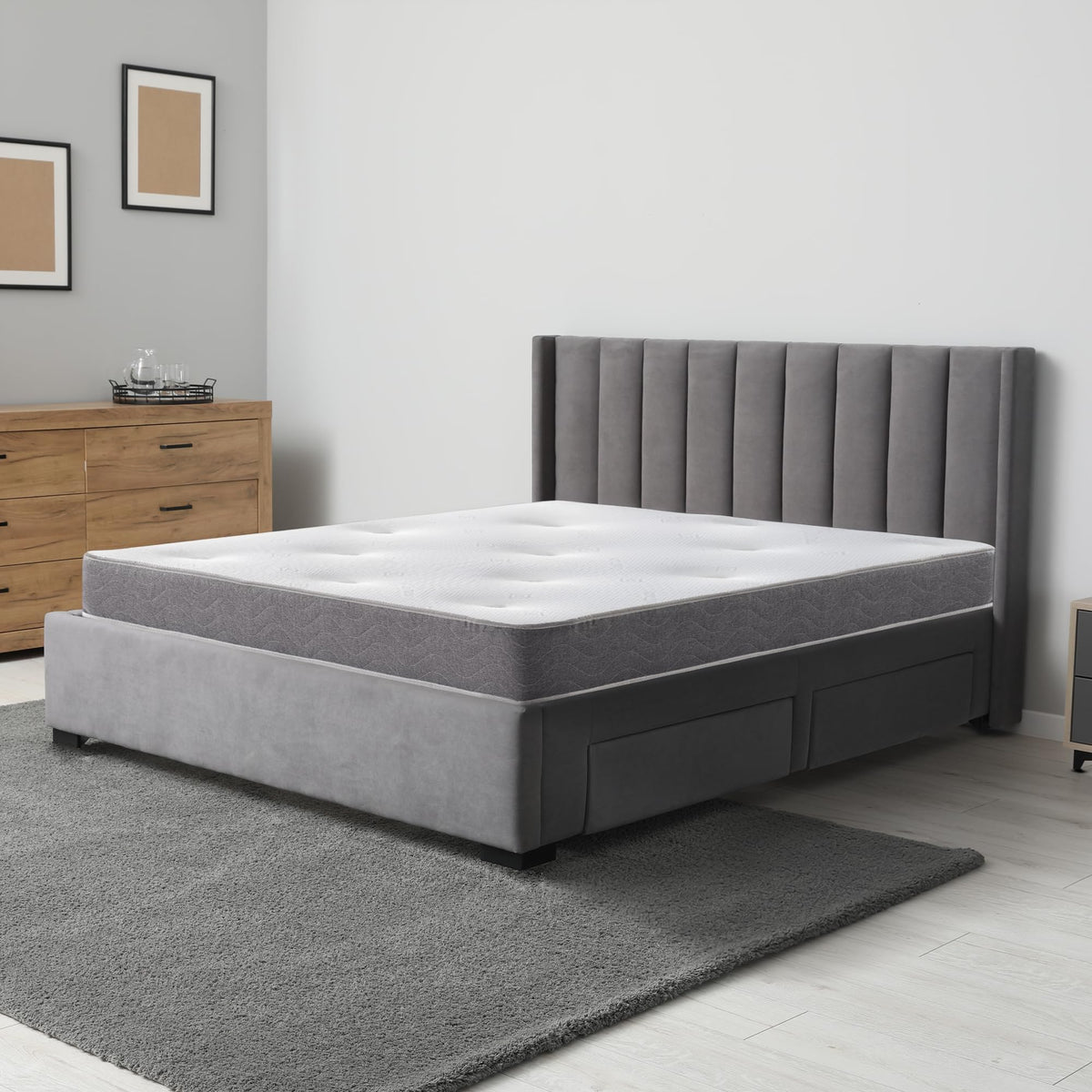 eXtreme comfort ltd InfinityTuft Grey Double Mattress