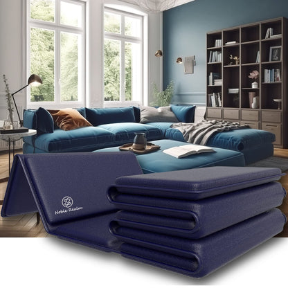NobleRealm® 𝗫𝗟 𝗟𝗮𝗿𝗴𝗲𝗿 & 𝗧𝗵𝗶𝗰𝗸𝗲𝗻 | 𝑺𝒂𝒈𝒈𝒊𝒏𝒈 𝑪𝒐𝒖𝒄𝒉 𝑪𝒖𝒔𝒉𝒊𝒐𝒏 𝑺𝒖𝒑𝒑𝒐𝒓𝒕 𝑩𝒐𝒂𝒓𝒅 | Heavy Duty Frame & Machine-Washable & Non-Slip (173 x 60 cm)