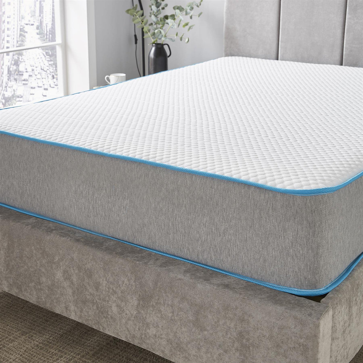 Starlight Beds Premium Comfort Bubble Single Mattress, 3ft x 6ft3