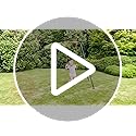 Hedstrom Single Play Swing - Robust Steel Construction, Chunky Blow-Moulded Seat, Powder-Coated Frame - Suitable for Ages 3-10 - Outdoor Garden Toy for Boys and Girls - Ground Pegs Included