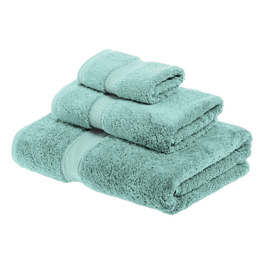Home City, 100% Cotton, Towel Set, Seafoam - Towel