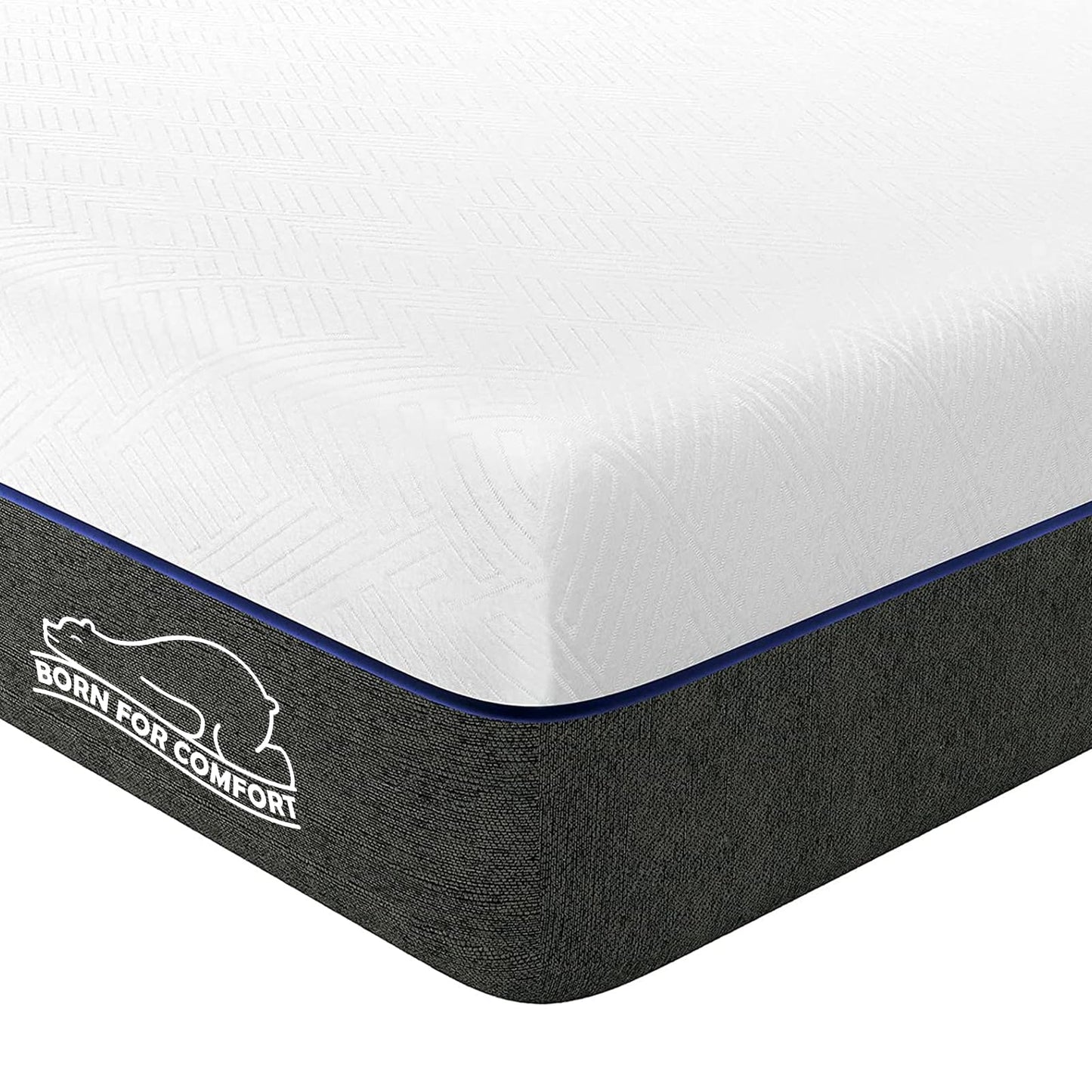 wowttrelax Single Memory Foam Mattress 3ft, 7 Inch Medium Firm Feel for Back Pain Relief, with Breathable Washable Cover, 2 Layer for More Supportive,