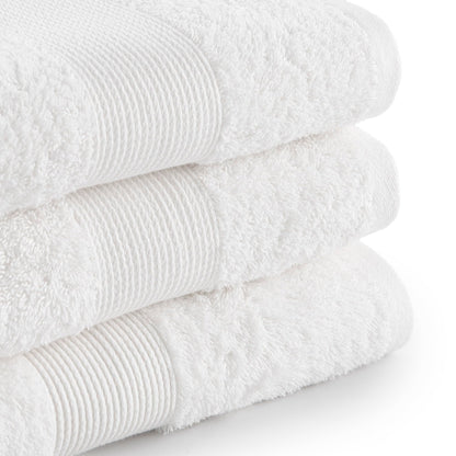 Jalla, Bath Towel, 100% Cotton, 430gsm, 70 x 130 cm, White