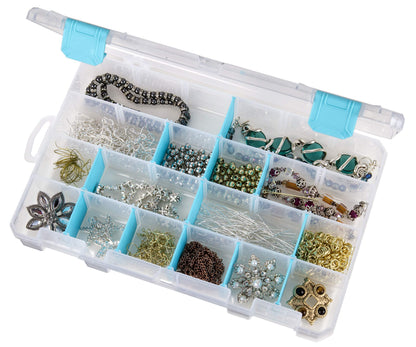 ArtBin 6847AG ZERUST Anti-Tarnish Box, 4 Compartment, Medium (10.75" x 7.375")