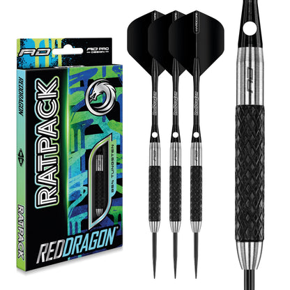 RED DRAGON Rat 1: 32g Tungsten Darts Set with Flights and Stems