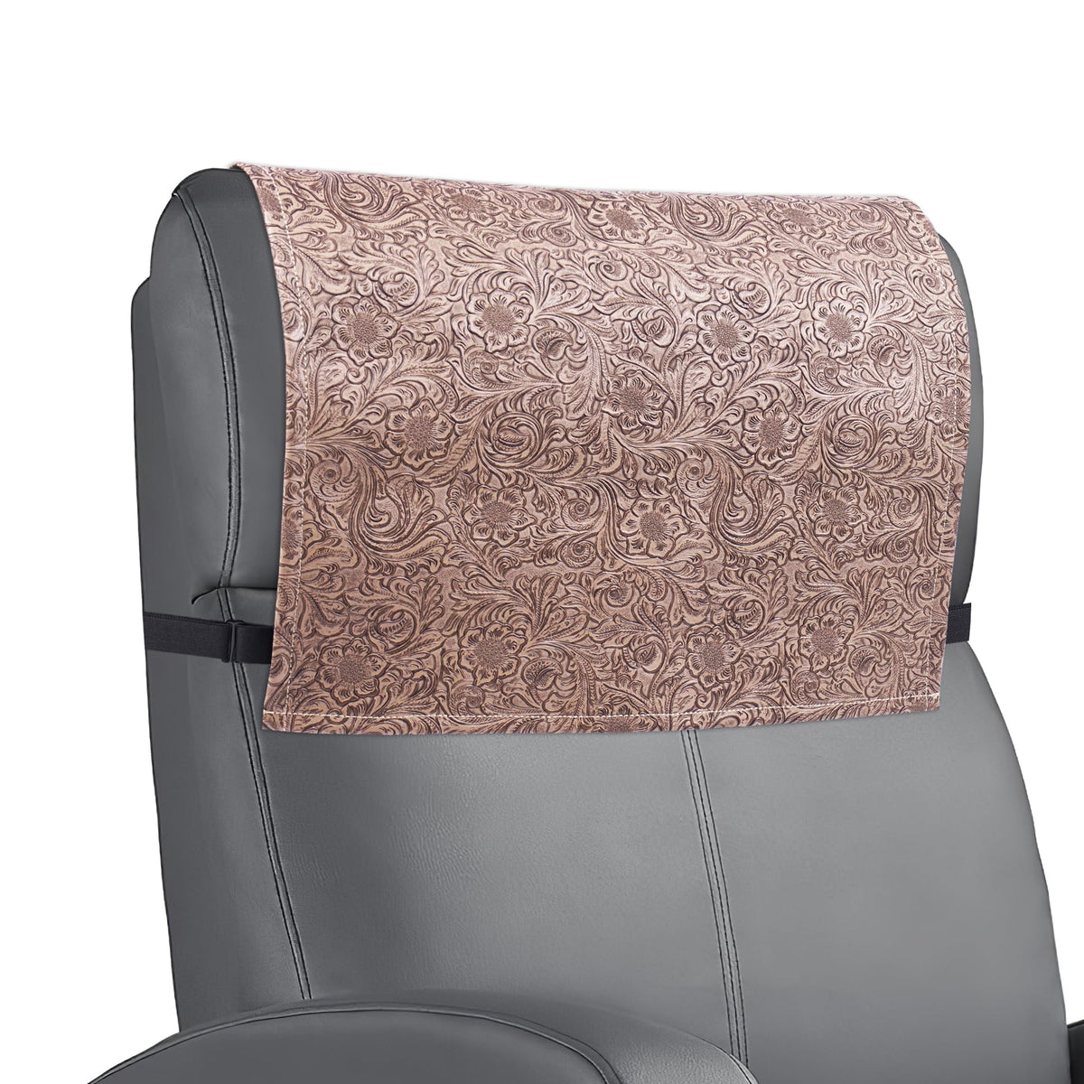 Mtzmy Recliner Headrest Protector,Non Slip Waterproof Headrest Cover,Leather Recliner Headrest Cover for Sofa,Furniture,Living Room,Office