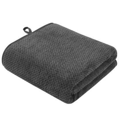 VIVOTE Large Microfibre Bath Towel Bath Sheet for Bathroom 90×180CM Grey