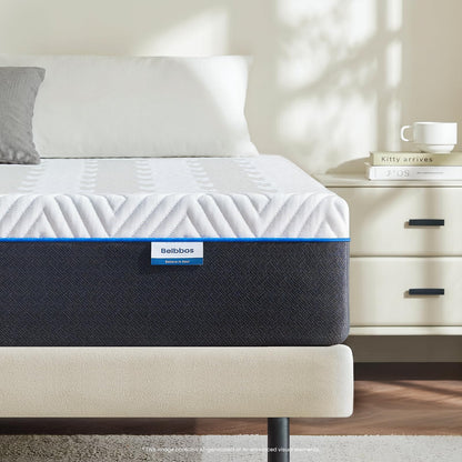 Belbbos Double Mattress Memory Foam 135x190x18cm—Medium Firm Orthopedic