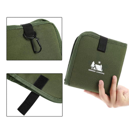 Jivealnest 2 Pack Foldable Seat Cushion, Moistureproof Foldable Outdoor Seat Cushion