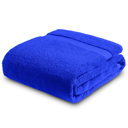 Towelogy Luxury Extra Large Bath Towels 90x140cm | 100% Egyptian Cotton Ring Spun Soft and Absorbent Hotel Quality Spa Bath Sheet (Navy Blue, 1)