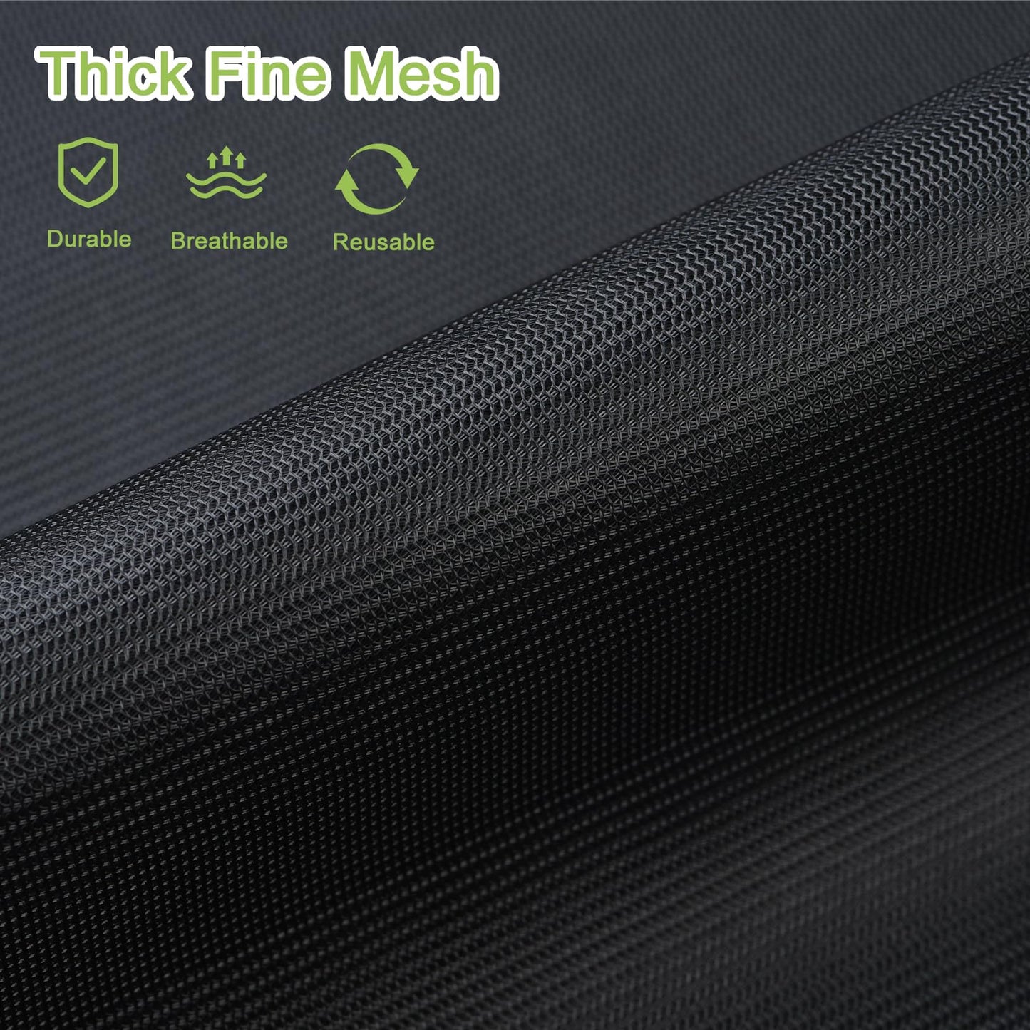 OTraki Set of 2 Laundry Washing Machine 50x60 cm Black