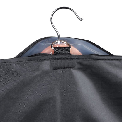 Univivi Garment Bags for Dresses 60 inch Dress Cover Bags Black, Set of 3