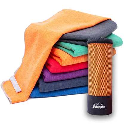 gipfelsport Microfibre Towel orange 1x S(80x40cm)