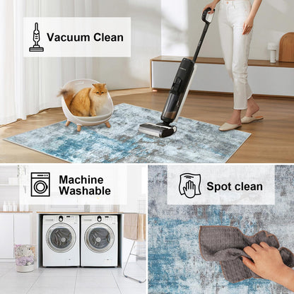 Office Chair Mat 120 x 150 cm, Floor Protector for Office Chair, Anti-Slip