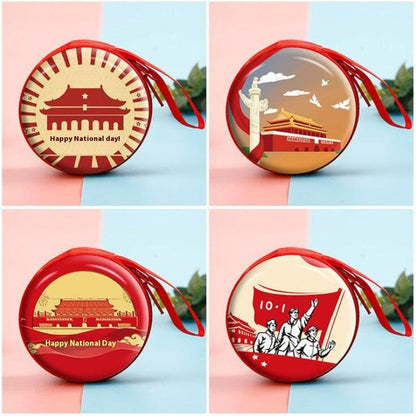 National Day Flag Barrettes Creative Hair Accessories Kindergarten Prizes