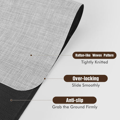 Blvornl Office Chair Mat for Hardwood Floor, 45"x 53" Desk Computer Chair Mat for Hard Wood and Tile Floor