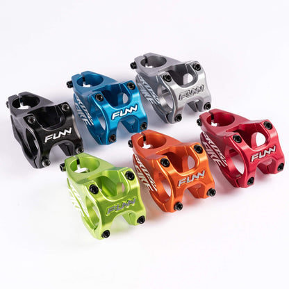 Funn Crossfire Mountain Bike Stem with 31.8mm Bar Clamp - Durable and Lightweight Alloy Bike Stem for Mountain Bike and BMX Bike, Length 50mm stem
