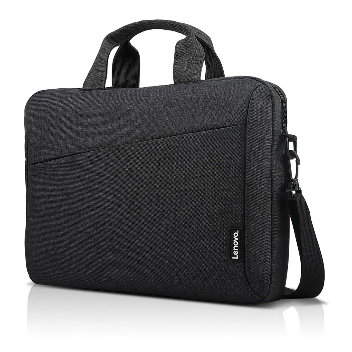 Lenovo Laptop Shoulder Bag T210, 15.6-Inch Laptop or Tablet, Sleek, Durable and Water-Repellent Fabric, Lightweight Toploader, Business Casual or
