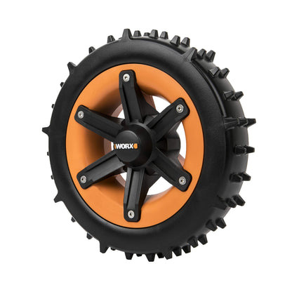 WORX WA0952 Landroid Wheels Super Grip - for Improved Climbing Capability - Professional on Difficult Terrain - Matches The Incline up to 24? or 45% -