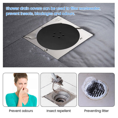 90mm / 115mm Shower Drain Cover Replacement, Shower Plughole Cover