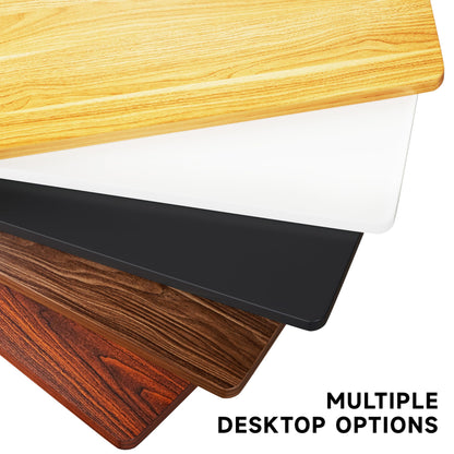 BIZUM Table Top 160 x 70 cm Desk Top Desktop for Height Adjustable Electric Standing Desk, Dining Tables and More DIY - 25 mm Sturdy Durable
