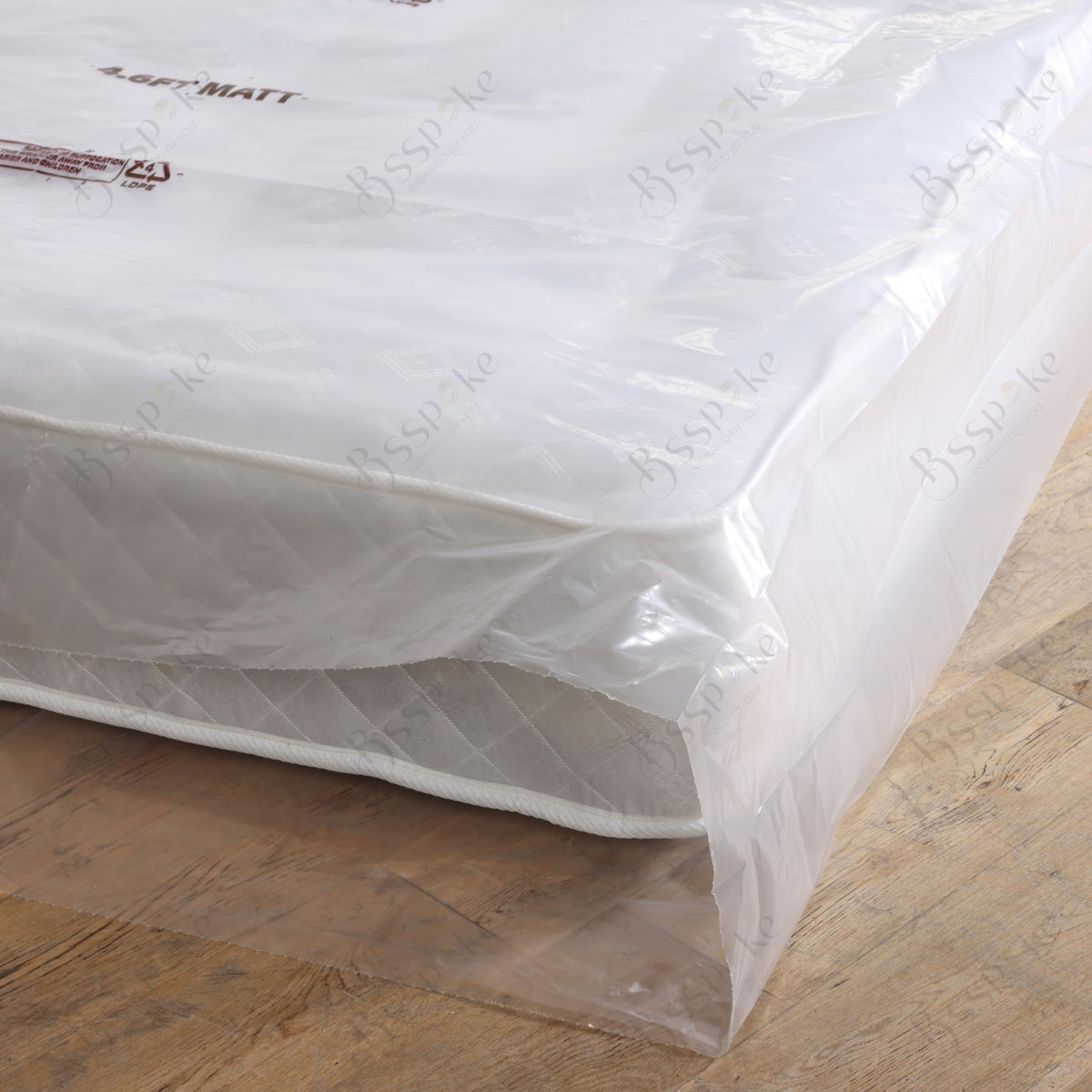 BSSPOKE 500 Guage Super King Mattress Bags for Storage Durable Mattress Storage Bag for Moving & Storage – Perfect Fit, Ultra-Strong Material