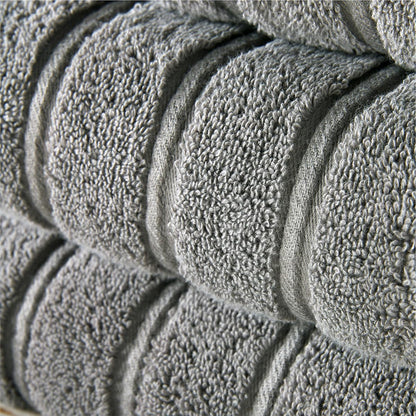 Christy Antalya Family Towel Set | 6 Piece | 100% Turkish Cotton | 600GSM | Soft Plush Luxury Towel Set | 2 Bath Sheets 2 Bath Towels 2 Hand Towels