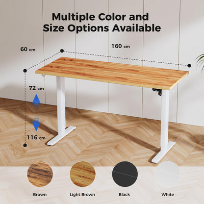 Agilestic Electric Standing Desk, 2 Memory Buttons, 160x60cm