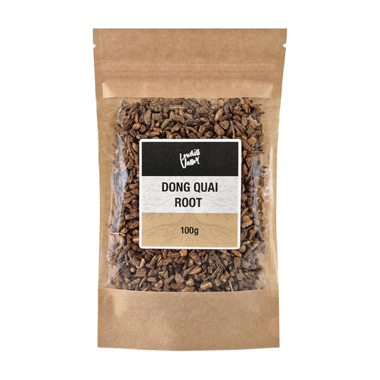 Lowhill Valley Dong Quai Root ? Pure Angelica Sinensis Root ? Herbal Infusion For Women's Hormonal Balance - 100% Natural ? 100g