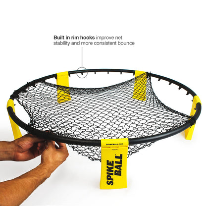 Spikeball 3 Ball Game Set - Includes 3 Balls, Drawstring Bag, and Rule Book